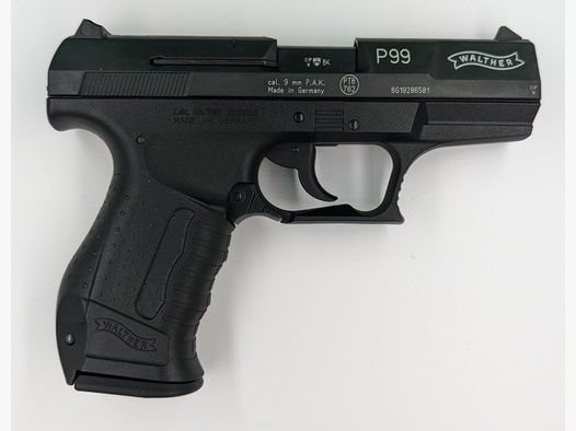 Walther P99 Gaspistole Cal. 9 mm P.A.K. schwarz