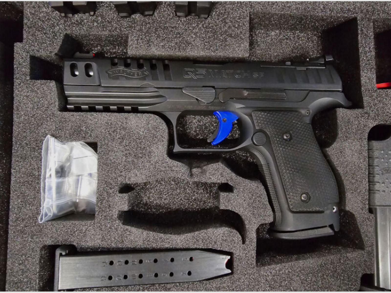 Walther Pistole Q5 Match SF schwarz- 9mm Luger UVP: 2148€