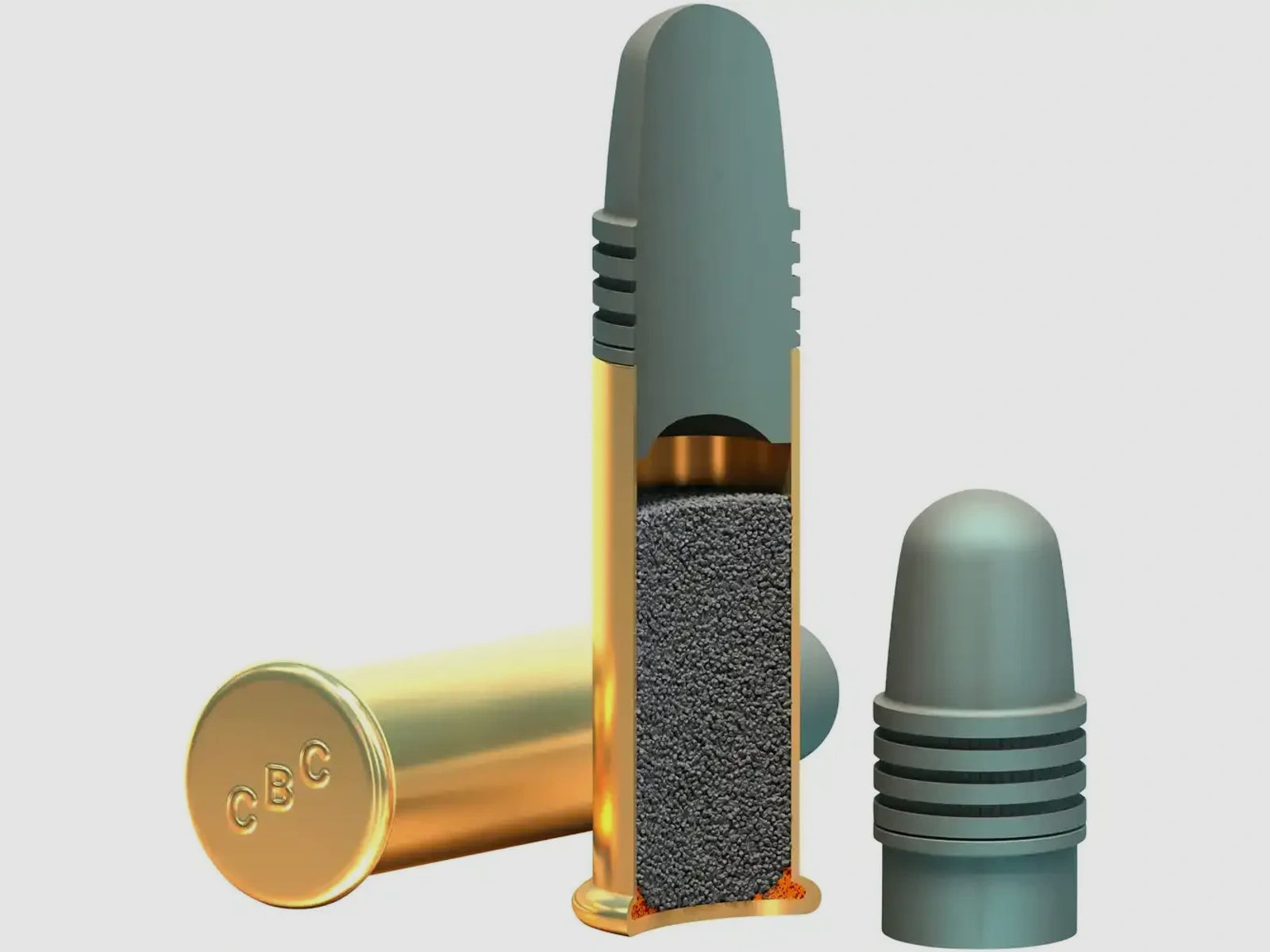 5000 Schuss .22lfb Magtech Munition KK .22lr Standart Velocity LRN 2,6g/40grs