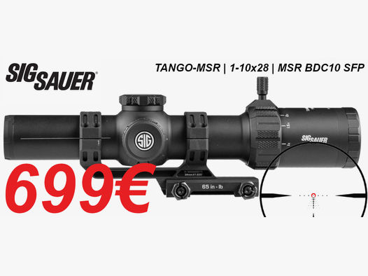 Sig Sauer TANGO-MSR | 1-10x28 | MSR BDC10 SFP