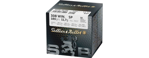 Sellier & Bellot .308 Win. Teilmantel 11,7g / 180 grs
