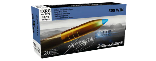 Sellier & Bellot .308 Win. tipped eXergy blue 10,7g/165grs.