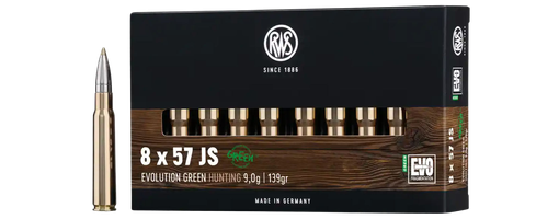 RWS 8x57 IS Evo Green 9,0g/139grs.