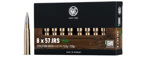 RWS 8x57 IRS Evo Green 9,0g/139grs.