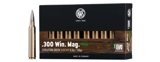 RWS 300 Win. Mag. Evo Green 8,8g/139grs.
