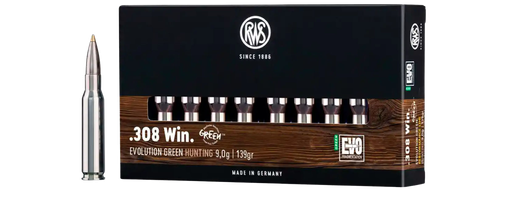 RWS .308 Win. Evo Green 9,0g/139grs.