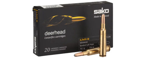 Sako 6,5x55 Deerhead SP 10,1/156grs.