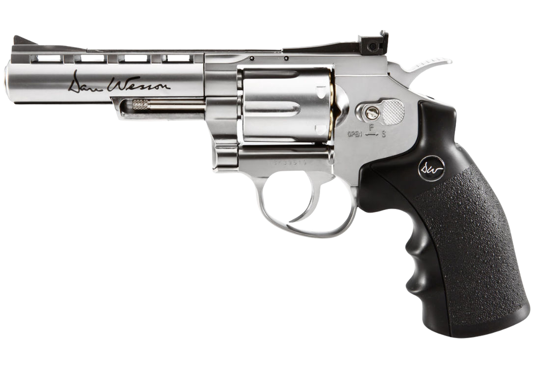 ASG  ASG Dan Wesson 4 Zoll Softair Revolver chrom