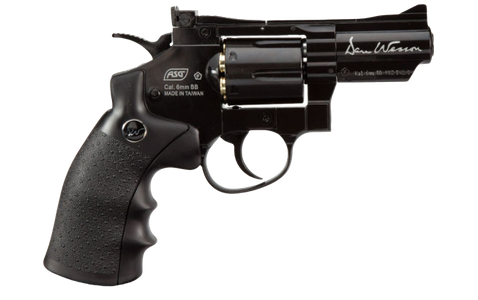 ASG ASG Dan Wesson Softair 2,5 Zoll 6mm BB CO2 Revolver schwarz