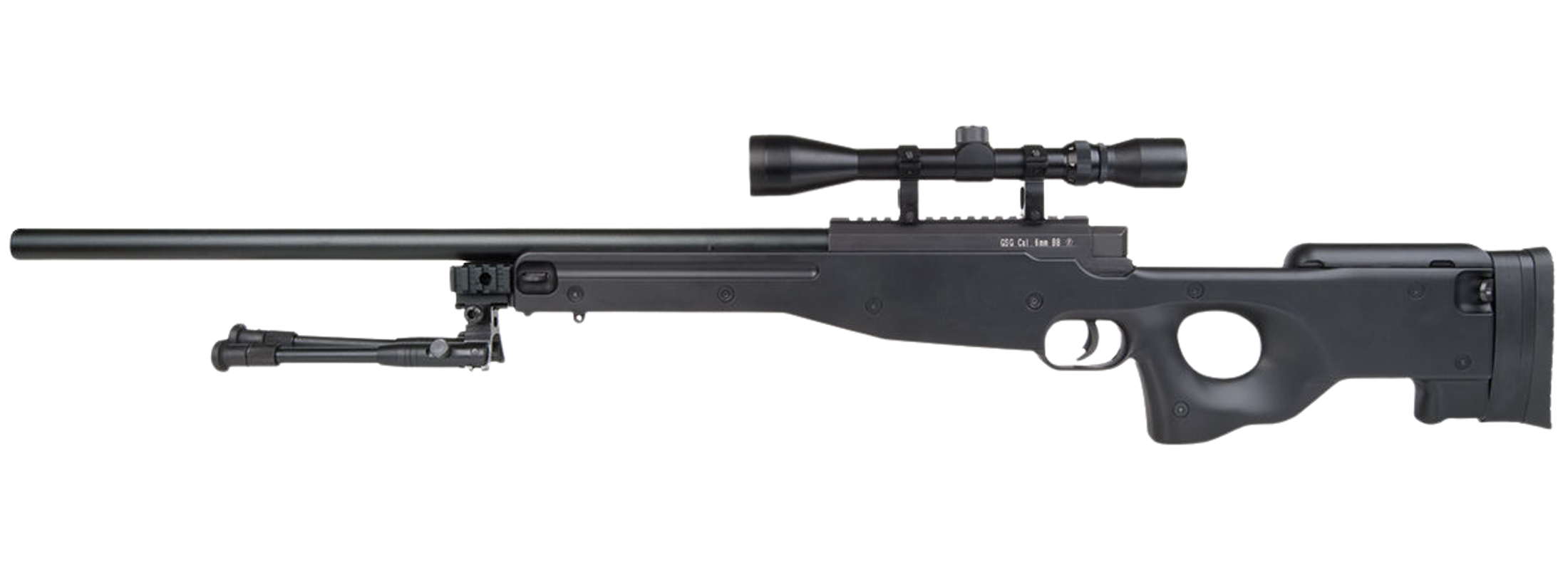 GSG MB01 Tactical Sniper - Airsoft Federdruck (schwarz)