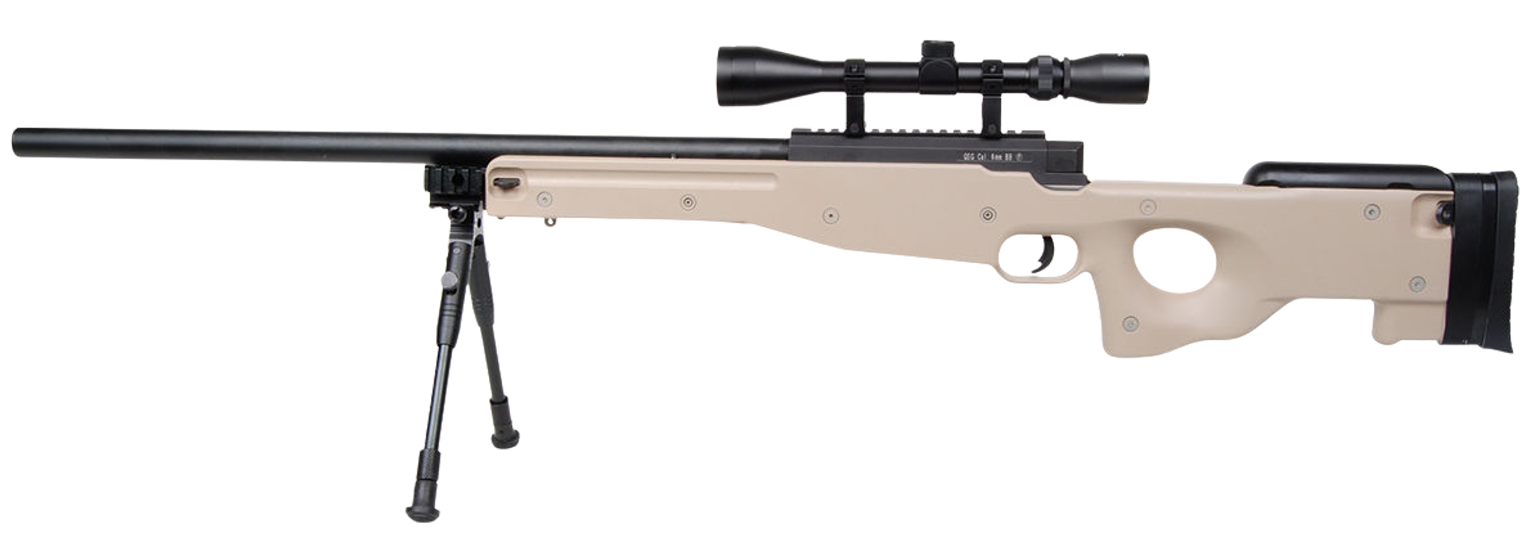 GSG MB01 Tactical Sniper - Airsoft Federdruck (weiß)