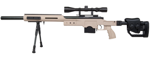GSG 4410 Sniper - Airsoft Federdruck (weiß)
